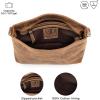 imageBERLINER BAGS Vintage Genuine Leather Shoulder Bag Marbella S Small Crossbody Purse for WomenWalnut