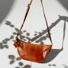 imageBERLINER BAGS Premium Genuine Leather Crescent Bag Luna Crossbody Bags for Women Travel Sling BagBrown