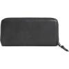 imageBERLINER BAGS Vintage Genuine Leather Wallet Palma RFID Blocking Credit Card Holder Slim Womens Wallet Zip Around Wallet for 14 Cards Bills Coins ID Window  Dark GreyBlack
