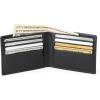 imageBERLINER BAGS Premium Genuine Leather Wallet for Men Lincoln RFID Blocking Bifold Front Pocket Slim Wallet 10 Card Holder 2 Bills Compartment 1 Gift Box  Black