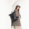 image:imageBERLINER BAGS Premium Leather Backpack Finn Messenger Backpack With Laptop Compartment for Men and Women  Black