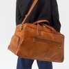 image:imageBerliner Bags Vintage Genuine Leather Duffle Austin XL for Travel or the Gym Weekender Bag with Shoe Compartment Overnight Bag for Men and Women  Brown
