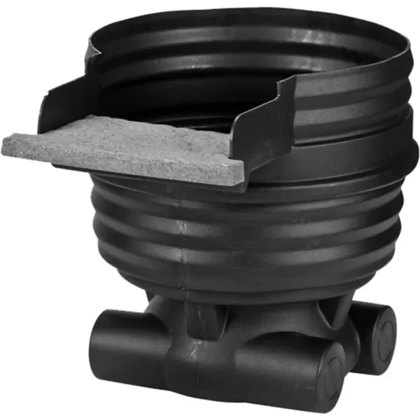 Little Giant WF10 Biological Waterfall Filter for Garden and Koi Ponds Up to 10,000 Gallons, Black, 571011