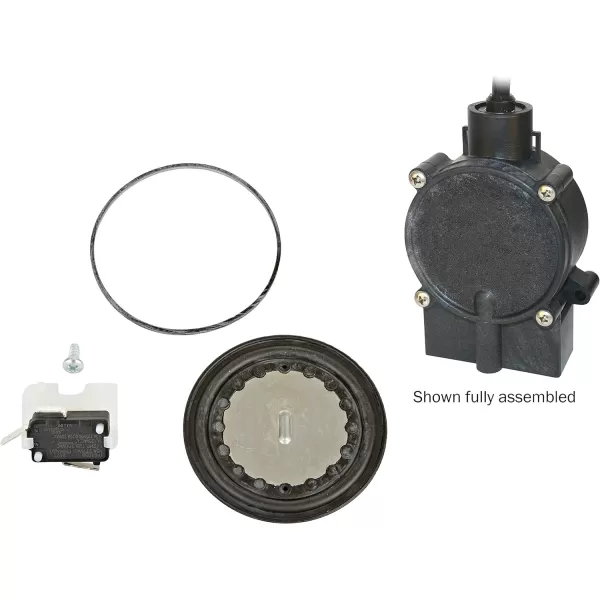 Little Giant SPRK-2 Sump Pump Diaphragm Switch Repair Kit WITHOUT Casing, Black, 599320