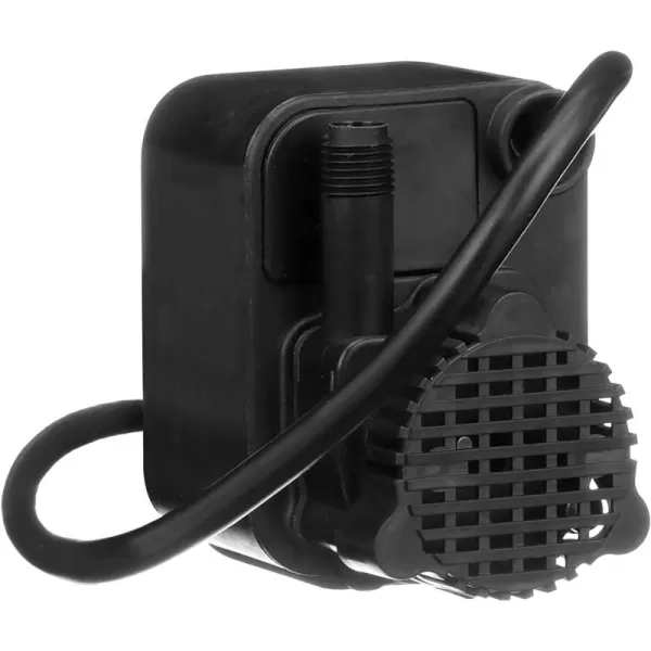 Little Giant PE-1H 115-Volt, 1/125 HP, 170 GPH Epoxy Encapsulated Small Submersible Direct Drive Pump with Hooded Volute, 6 Ft. Cord, Black, 518203