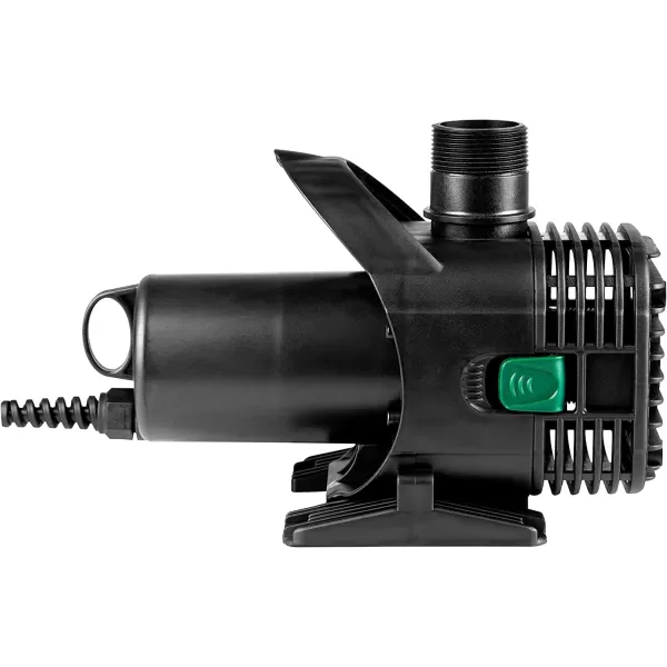 Little Giant F30-4000 115-Volt, 4060 GPH Wet Rotor Pump with 20-Ft. Cord for ponds up to 4000 Gallons, Black, 566726