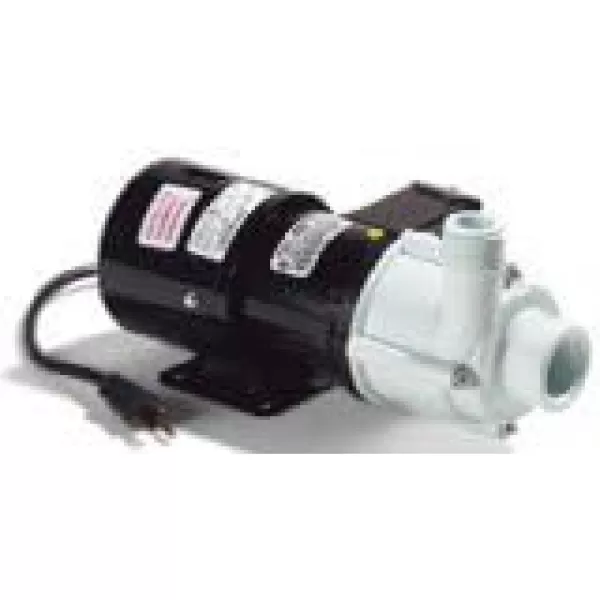 Little Giant 3-MDQ-SC 115 Volt, 1/15 HP, 700 GPH Non-Submersible Magnetic Drive Aquarium Pressure Pump for Cannister Filtration Systems with 6-Ft. Cord, Black/White, 581506