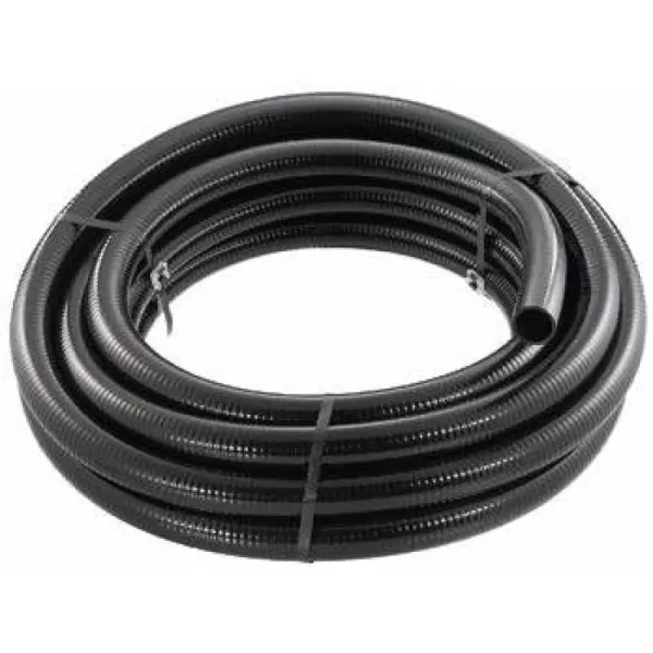 Little Giant 566183 T-11/2-50 BFPVC Flex PVC Tubing, 1-1/2-Inch by 50-Feet, Black