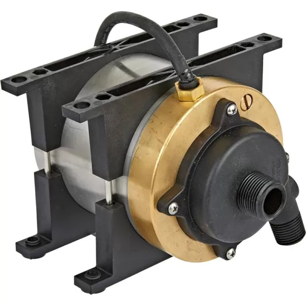 Little Giant MS900P-6B 115 Volt, 890 GPH Oil-less Stainless Steel and Bronze Direct Drive Pump for Marine Air Conditioners,6-Ft. Plug-less Cord, Steel, 517200005