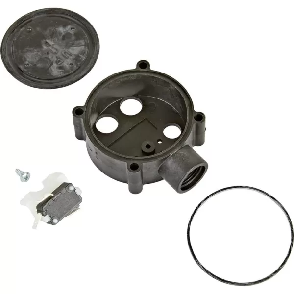 Little Giant SPRK-1 Sump Pump Diaphragm Switch Repair Kit with Casing, Black, 599300