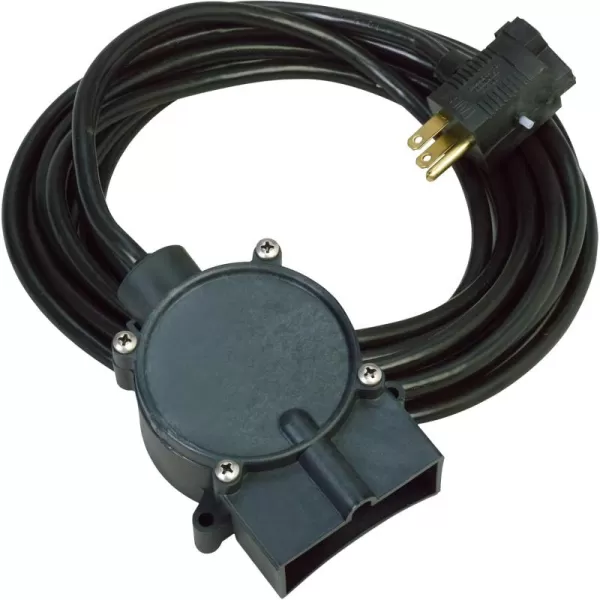 imageLittle Giant RS5 115Volt Piggyback Diaphragm Pumpdown Switch for Sump Utility Flood PondSkimmer or Hydroponic Pumps 18Ft Cord Black 599009Low Level  UtilityFloodHydroponics