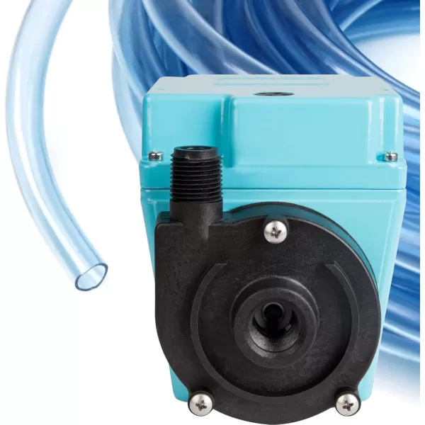 imageLittle Giant 3E12N 115Volt 115 HP 500 GPH Oilfilled Direct Drive InLine or Submersible Pump with 6ft Cord Blue 503103115 Volt  10 Ft Cord