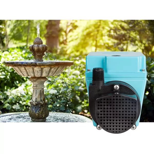 imageLittle Giant 3E12N 115Volt 115 HP 500 GPH Oilfilled Direct Drive InLine or Submersible Pump with 6ft Cord Blue 503103115 Volt  10 Ft Cord