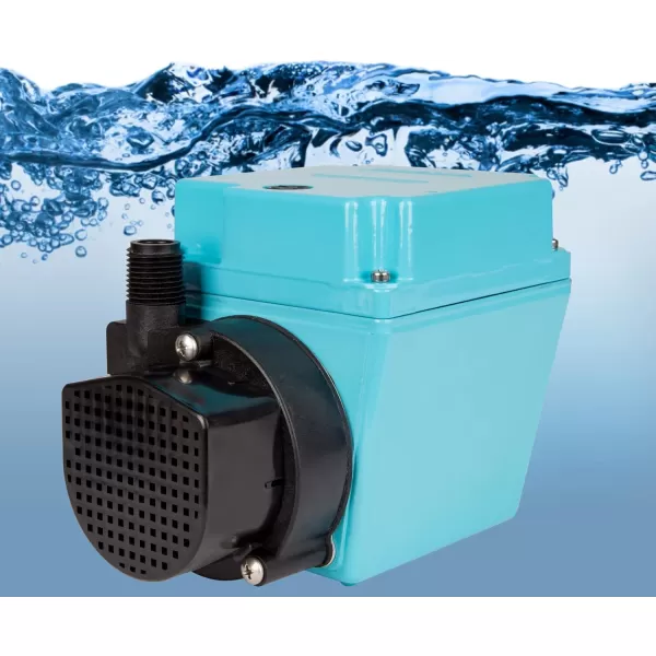 imageLittle Giant 3E12N 115Volt 115 HP 500 GPH Oilfilled Direct Drive InLine or Submersible Pump with 6ft Cord Blue 503103115 Volt  10 Ft Cord