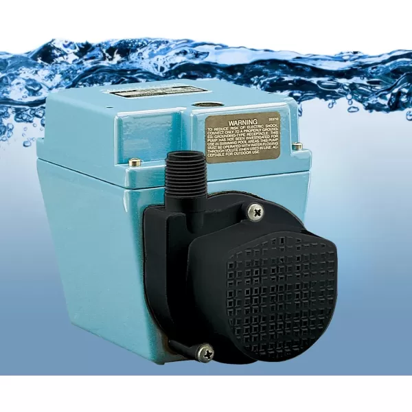 imageLittle Giant 3E12N 115Volt 115 HP 500 GPH Oilfilled Direct Drive InLine or Submersible Pump with 6ft Cord Blue 5031036Ft Cord