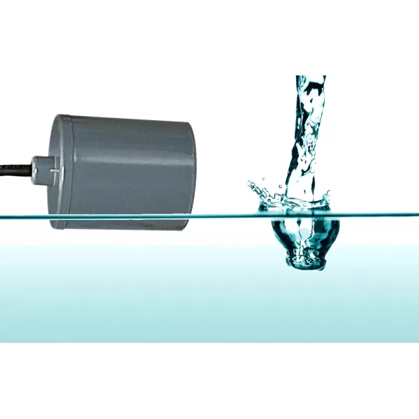imageLittle Giant RFSN10 115Volt Maximum 13Amp  12 HP Pump Down Piggyback Tethered Float Switch for Pond Sump Sewage or Effluent Systems 20ft Cord Grey 59921015 Cord  115V Plug  Max 12 HP