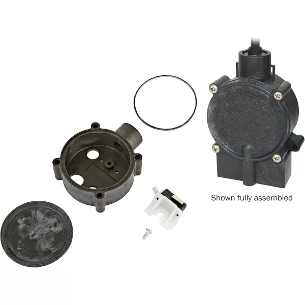 imageLittle Giant SPRK1 Sump Pump Diaphragm Switch Repair Kit with Casing Black 599300With Casing