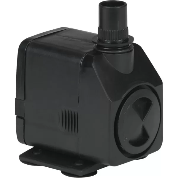 imageLittle Giant PES290PW 115Volt 300 GPH Magnetic Drive FountainPond Pump with 6Ft Cord Black 566717130 GPH  6ft cord