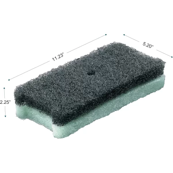 imageLittle Giant FKSPBFRPPW FineCoarse Replacement Pad for FBPW Filter Box BlackGreen 566111