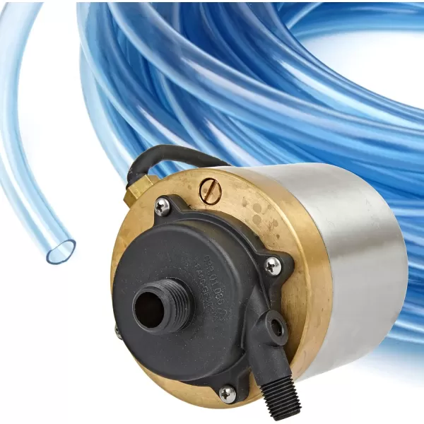 imageLittle Giant MS580P6B 115 Volt 850 GPH Oilless Stainless Steel and Bronze Direct Drive Pump for Marine Air Conditioners 6Ft Plugless Cord Steel 517200003890 GPH 115 Volt