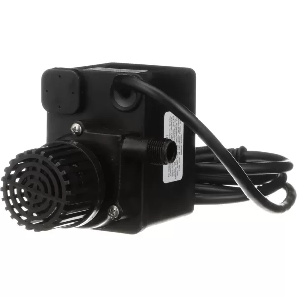 imageLittle Giant PE25F 115 Volt 128 HP 475 GPH Small Submersible Direct Drive Pump with 6Ft Cord Black 518600