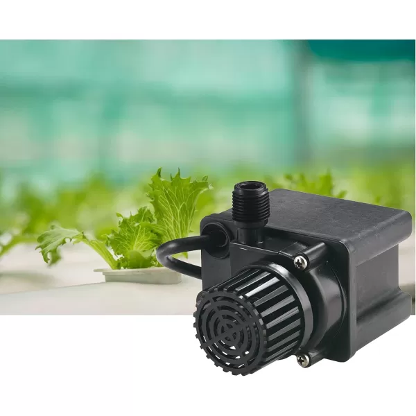 imageLittle Giant PE25F 115 Volt 128 HP 475 GPH Small Submersible Direct Drive Pump with 6Ft Cord Black 518600