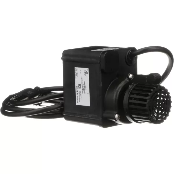 imageLittle Giant PE25F 115 Volt 128 HP 475 GPH Small Submersible Direct Drive Pump with 6Ft Cord Black 518600