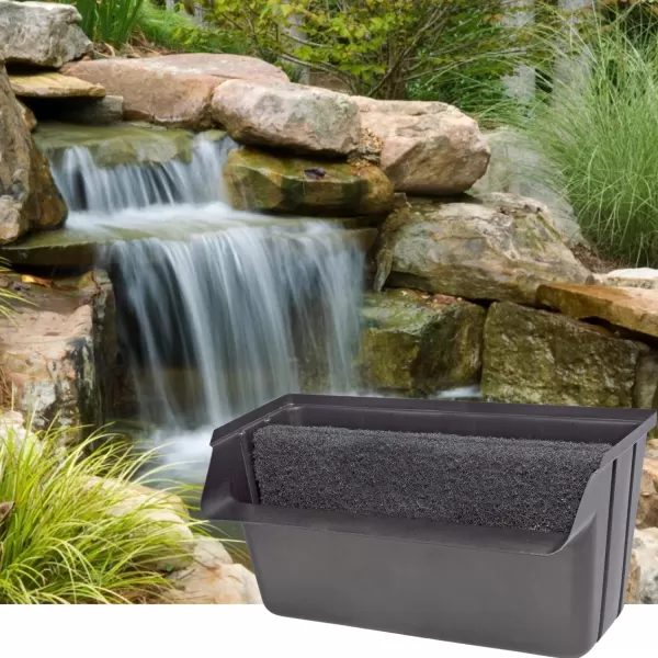 imageLittle Giant SPW18 Spillway for Streams or Pond Waterfalls 18Inch Maximum 4000 GPH Black 51720318inch