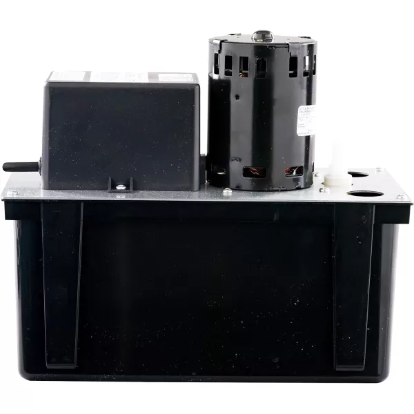 imageLittle Giant VCL24ULS 115 Volt 118 HP 270 GPH Automatic Condensate Removal Pump with 1Gallon Tank and Safety Switch 6Ft Cord Black 553201115Volt 270 GPH