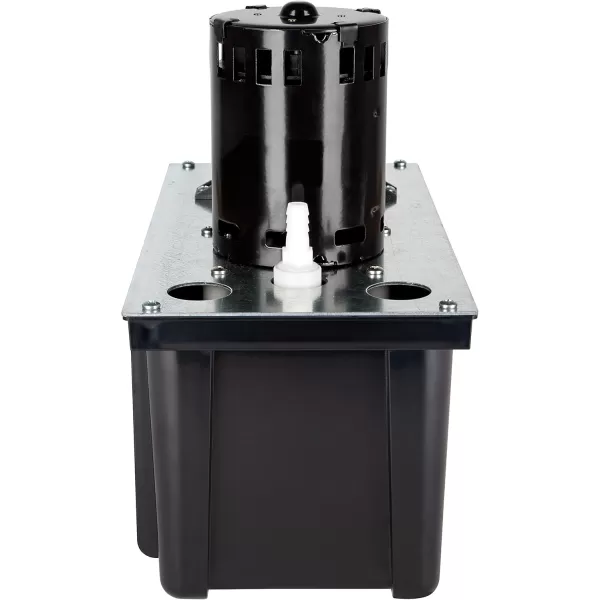 imageLittle Giant VCL24ULS 115 Volt 118 HP 270 GPH Automatic Condensate Removal Pump with 1Gallon Tank and Safety Switch 6Ft Cord Black 553201115Volt 270 GPH