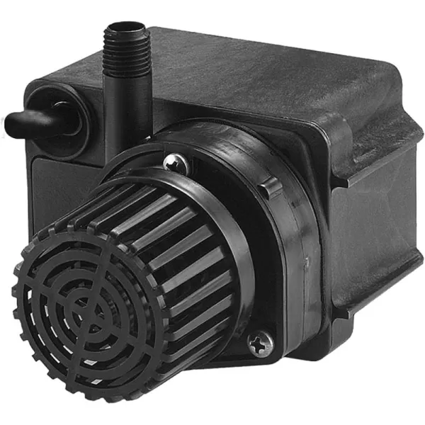 imageLittle Giant PE1FPW 115 Volt 1125 HP 170 GPH Submersible Direct Drive Fountain Pump with 15Ft Cord Black 566608115V  300 GPH  14in MNPT  15Ft Cord