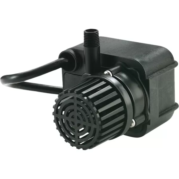 imageLittle Giant PE1FPW 115 Volt 1125 HP 170 GPH Submersible Direct Drive Fountain Pump with 15Ft Cord Black 56660815Ft Cord