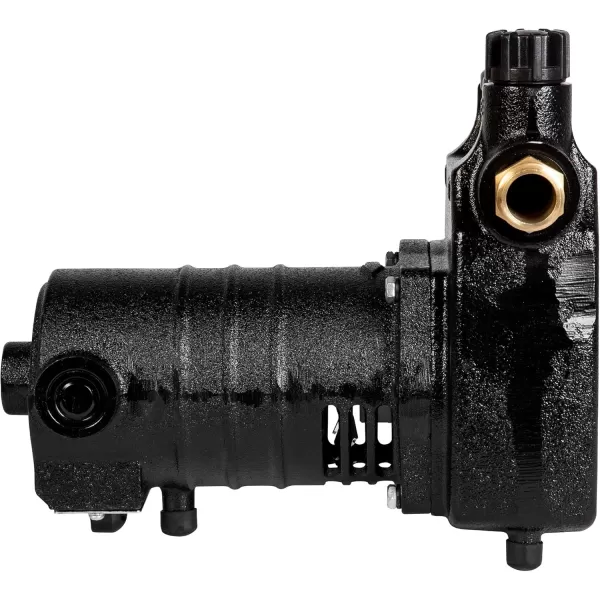 imageLittle Giant UPSP5 115Volt 1600 GPH 12 HP Manual NonSubmersible MultiPurpose Transfer Pump 10Ft Cord Black 555104