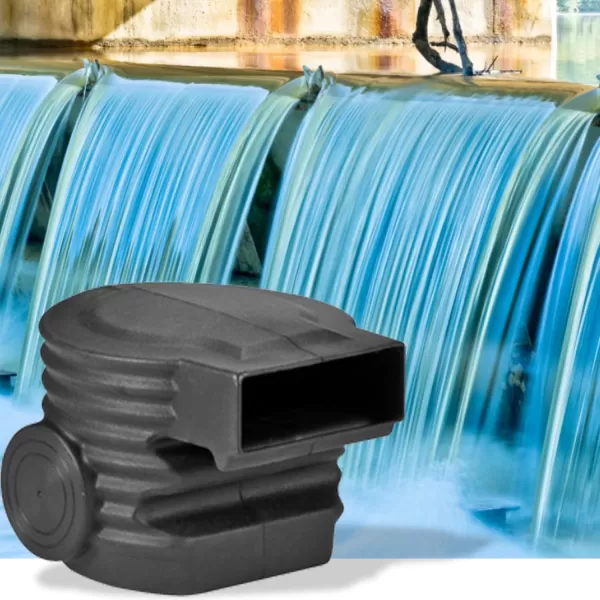 imageLittle Giant WFW Waterfall Weir for Ponds up to 6000 gallons 775inch Weir Width Black 566239