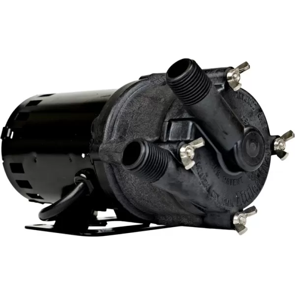 imageLittle Giant 3MDMTHC 115 Volt 125 HP 83 GPM Magnetic Drive Pump for Highly Corrosive Chemicals with 6Ft Power Cord Black 578603