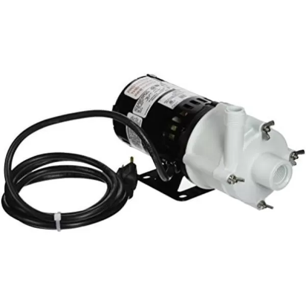 imageLittle Giant 4MDQSC 115Volt 110 HP 850 GPH NonSubmersible Magnetic Drive Aquarium Pressure Pump for Cannister Filtration Systems 6Ft Cord BlackWhite 582506465 GPH  Pressure