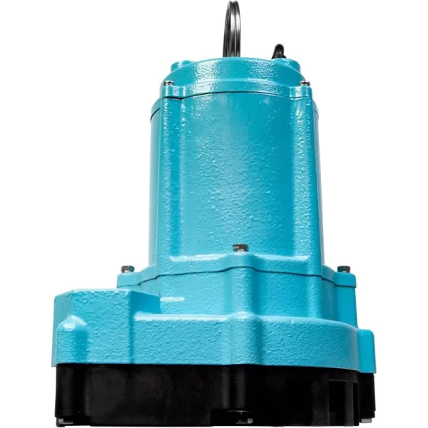 imageLittle Giant 9ECCIM 115 Volt 410 HP 4200 GPH Manual Cast Iron SumpEffluent Pump with 30Ft Cord Blue 509808509805