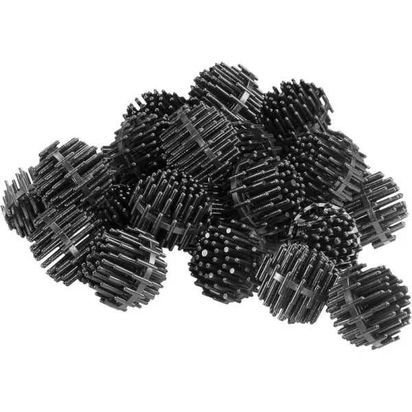 imageLittle Giant BM30PW Biological Media Balls 30 Count for Pond Filtration Systems Skimmers and Waterfall Filters Black 566112