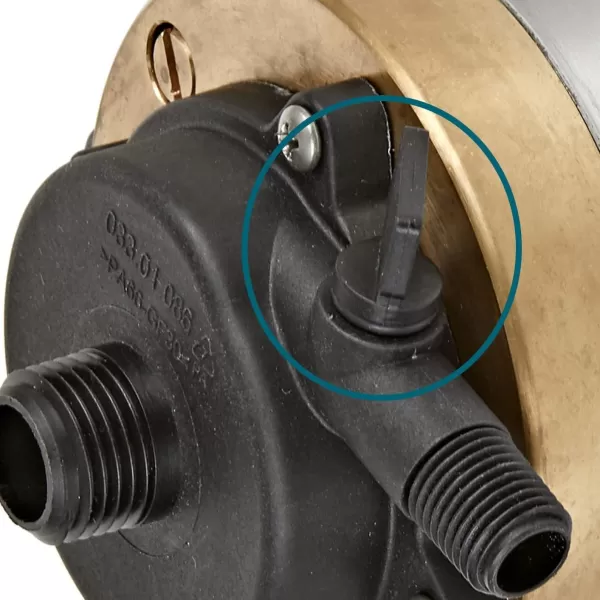 imageLittle Giant S580PT20 115 Volt 740 GPH Oilless Stainless Steel and Bronze Direct Drive Pump for Fresh or Salt Water Ponds or Fountains Steel 517100002795 GPH