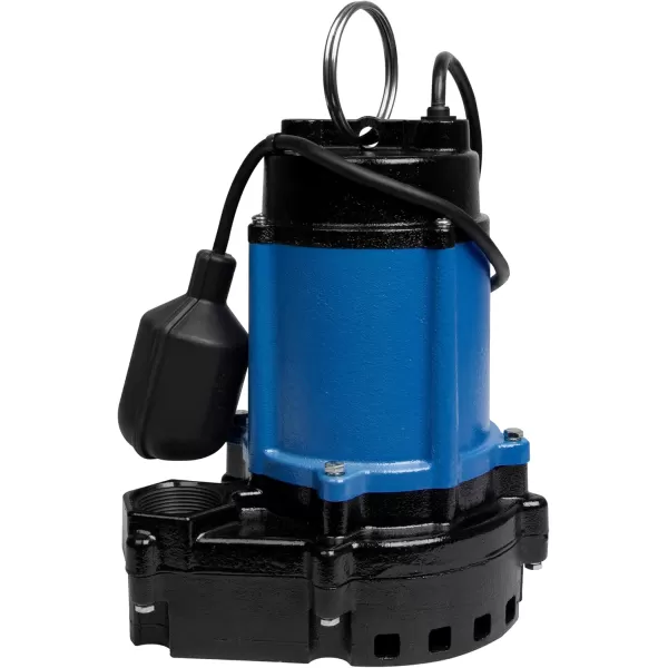 imageLittle Giant Select Series LGEFF50T 115 Volt 12 hp 4020 GPH Cast Iron Effluent Pump with Tethered Switch and 20Ft Cord Black 14942680