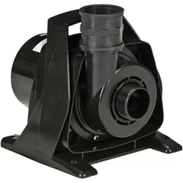 imageLittle Giant FP6 115Volt 5760 GPH Wet Rotor Submersible or Inline PondFountain Pump with 26Ft Cord Black 5661355760 GPH