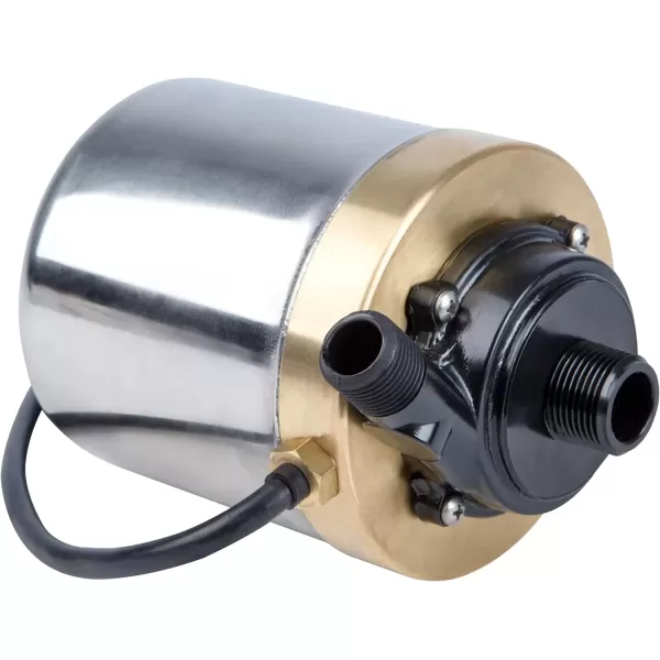 imageLittle Giant 517006 Stainless Steel 580GPH Pump with 20Feet Cord Bronze S580T2020Foot Cord