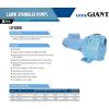 imageLittle Giant LSP100C 1 HP 115 or 230 Volts 72 GPM 46 PSI SprinklerIrrigation Pump Blue 558294