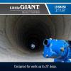 imageLittle Giant Select Series LGSWJ50 12 HP 126 GPM Dual Voltage 115230 Volts Cast Iron Shallow Well Jet Pump Blue 97080504