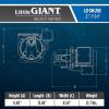 imageLittle Giant Select Series LGSWJ50 12 HP 126 GPM Dual Voltage 115230 Volts Cast Iron Shallow Well Jet Pump Blue 97080504