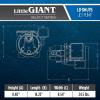 imageLittle Giant Select Series LGSWJ75 34 HP 13 GPM Dual Voltage 115230 Volts Cast Iron Shallow Well Jet Pump Blue 97080706