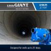 imageLittle Giant Select Series LGSWJ75 34 HP 13 GPM Dual Voltage 115230 Volts Cast Iron Shallow Well Jet Pump Blue 97080706