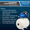 imageLittle Giant Select Series LGSWJ75LG14H Dual Voltage 115230 V 34 HP Shallow Well Jet PumpTank Combo 13 GPM Cast Iron Pump with 132 Gallon Pressure Tank BlueWhite 97080707