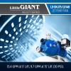 imageLittle Giant Select Series LGSWJ75LG14H Dual Voltage 115230 V 34 HP Shallow Well Jet PumpTank Combo 13 GPM Cast Iron Pump with 132 Gallon Pressure Tank BlueWhite 97080707