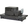 imageLittle Giant VCCA20P 115 Volt 130 HP 80 GPH Low Profile Plenum Condensate Removal Pump 6ft Cord plugless Black 554221101